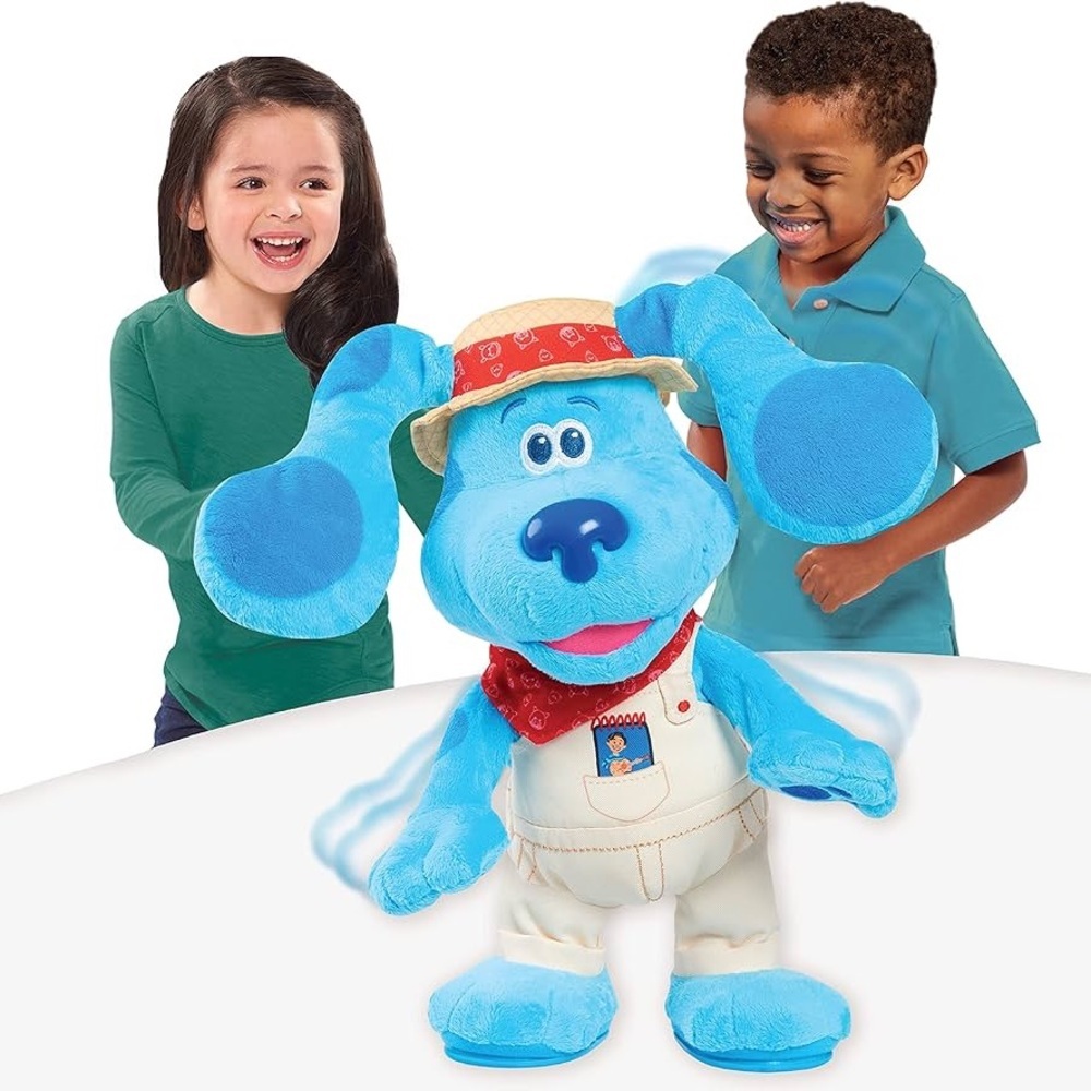 Blue's Clues and You! Bingo Blue Plush Stuffed Animal with Sounds and Movement - Picture 7 of 11